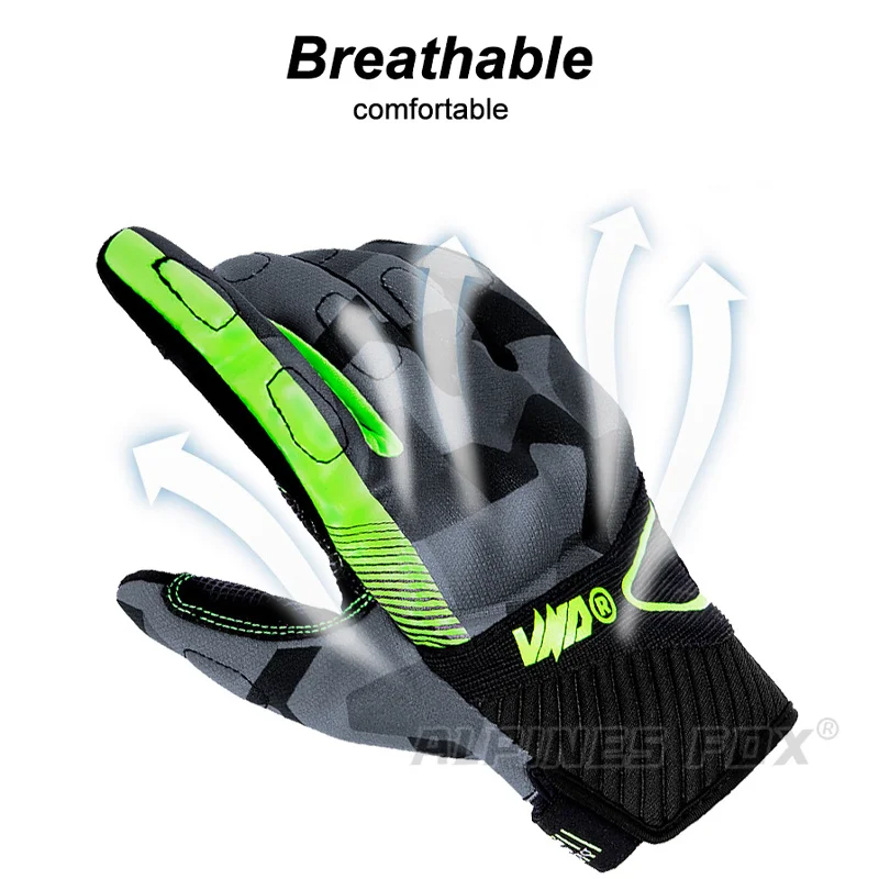 VND C01 Soft Motorbike Gloves Breathable Women Racing Driving Rider Motorcycle Accessories Guantes Equipment Moto Men Luvas