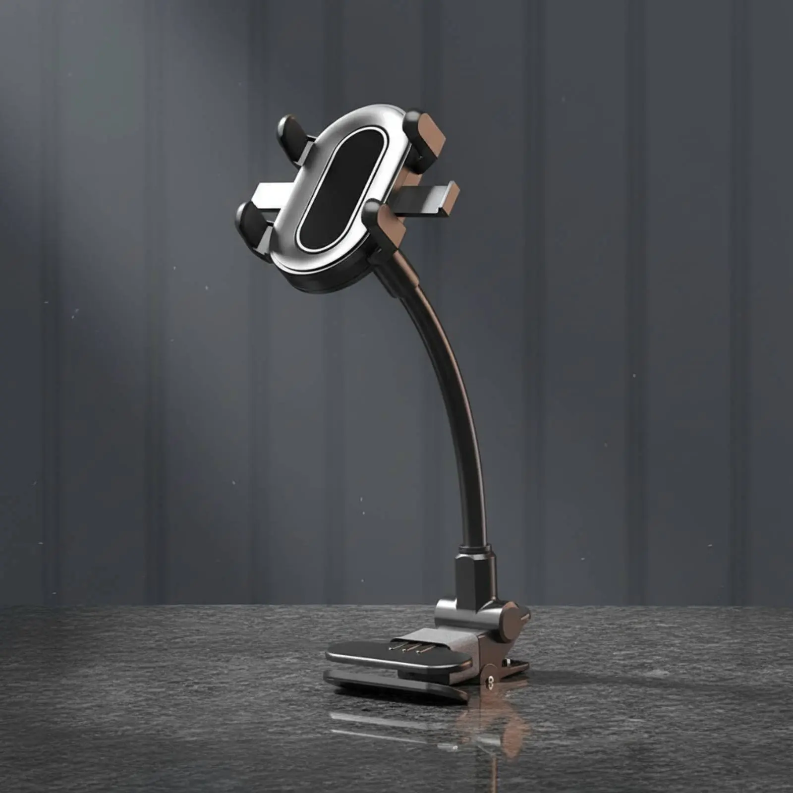 Guitar Headstock Phone Clamp Multi-Functional Guitar Phone Holder Flexible Mobile Phone Stand Universal Compatibility view 2