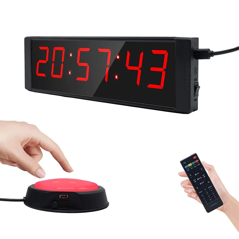 Crossfit Interval Timer Multi-functional Gym Fitness Training Clock Indoor Sports Timer