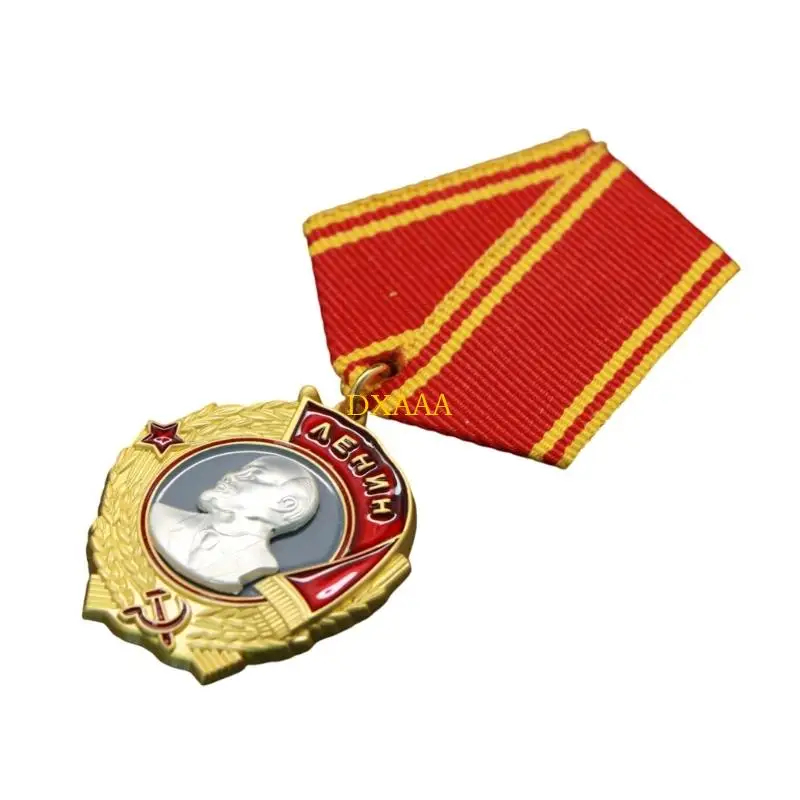 

DXAA USSR Lenin Order Medals Alloy Design Collectible Historical Enthusiast Accessory