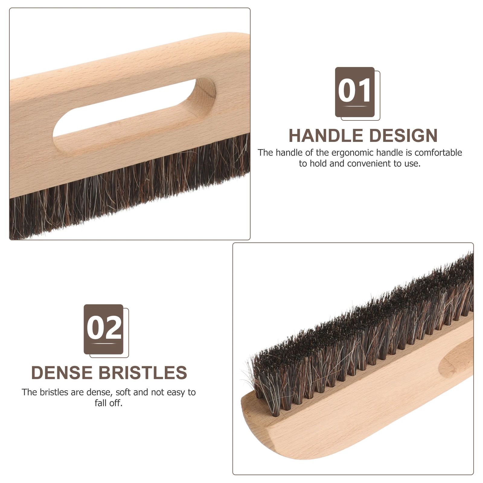 

Long Hair Brush Wallpaper Paste Tool Soft Handle Smoothing Pasting Long Bristles Thick Wall Decor Cleaning