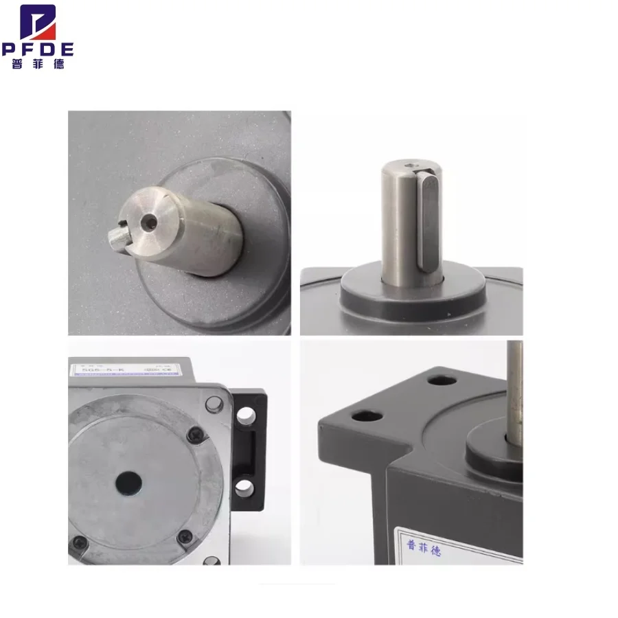 Gear Reducer box with ears 5GS  Gear Ratio 1:3-1:180 Suitable for PFDE 220V/110V 40W 60W 90W 120W 140W 180W AC Gear Motor