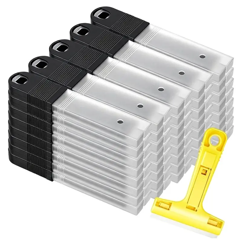 ABUG-Floor Scrapers Blade Replacements Angled Demolition Scraper Blades For Efficient Flooring Removal Razors (400 Pcs)
