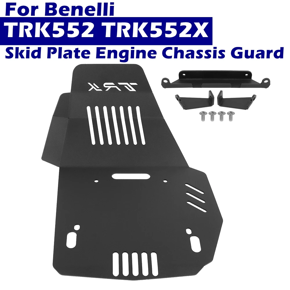 

For Benelli TRK 552X 522 TRK552X TRK552 TRK 552 2024 Motorcycle Accessories Skid Plate Engine Guard Chassis Protection Cover