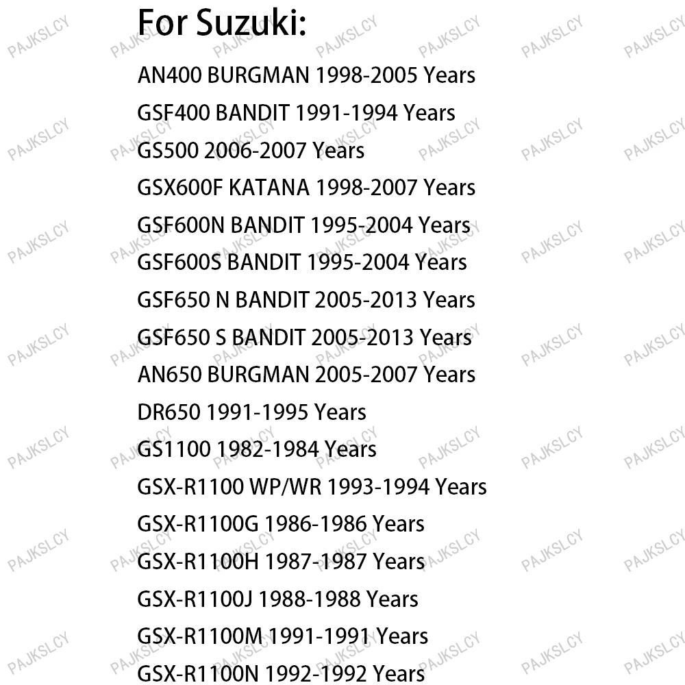 41x53x8/10.5 Motorcycle Front Fork Damper Oil Seal 41 53 Dust Seal For Suzuki GS500 GSF650 GSF650N GSF650S BANDIT AN650 BURGMAN