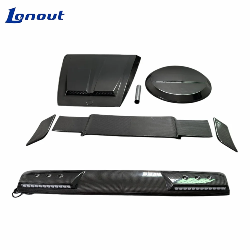 

New Design air Turbulence Kit for G-Class W463 Modified G800 B Style 3k High-quality Dry Carbon Fiber Body Kit