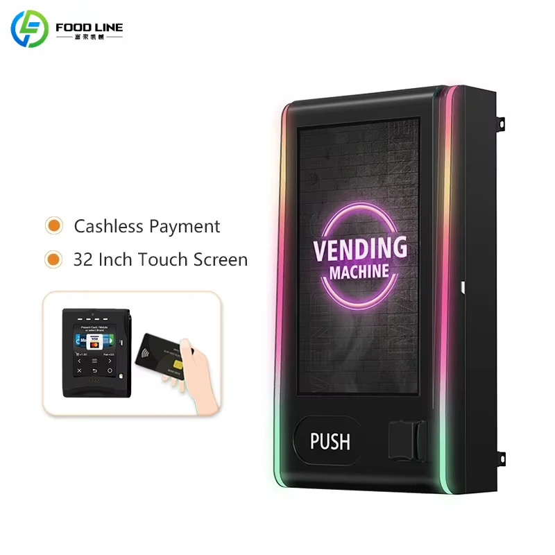 

Компактный торговый автомат для сигарет с индивидуальным дизайном, распознаванием лиц по ИИ и проверкой возраста, малогабаритный вендинговый аппарат для табачных изделий