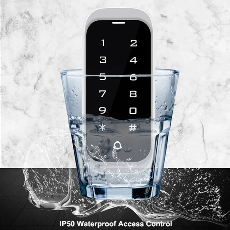 

IP50 Waterproof Access Password Keypad ID Card Swipe Keypad