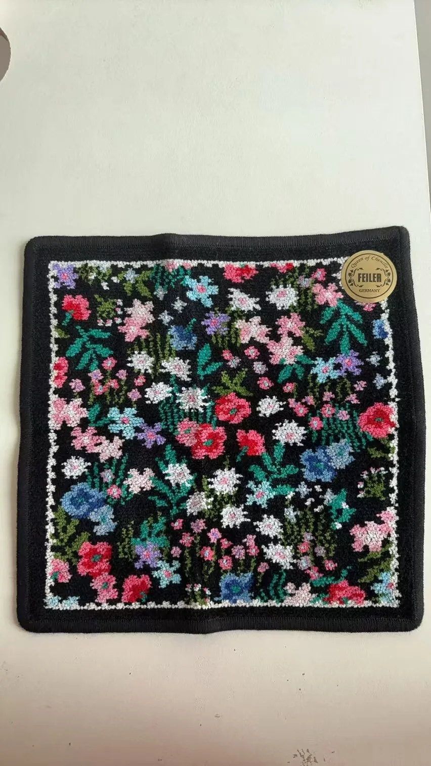 Feiler 純綿ハンカチ 25x25 限定版フレッシュスタイルユニセックス