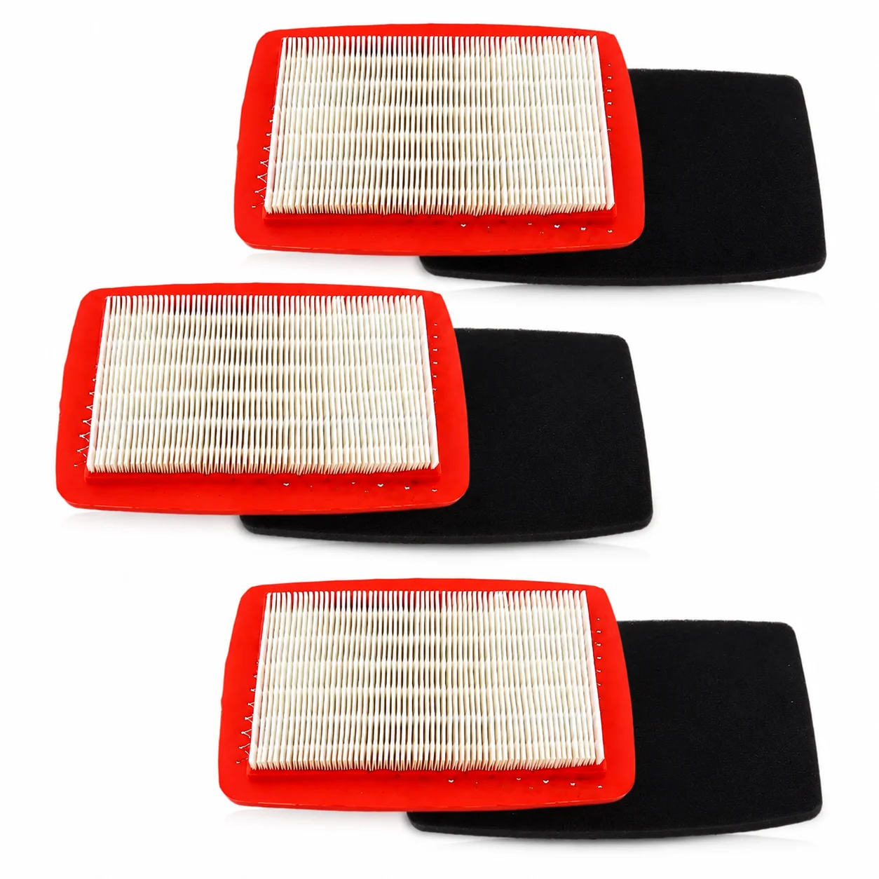 3 Pack Air Filter Pre Filter For Husqvarna 170 180 370 380 Blower, Replaces 512652001 512654101 544271501 544271601 T401282310