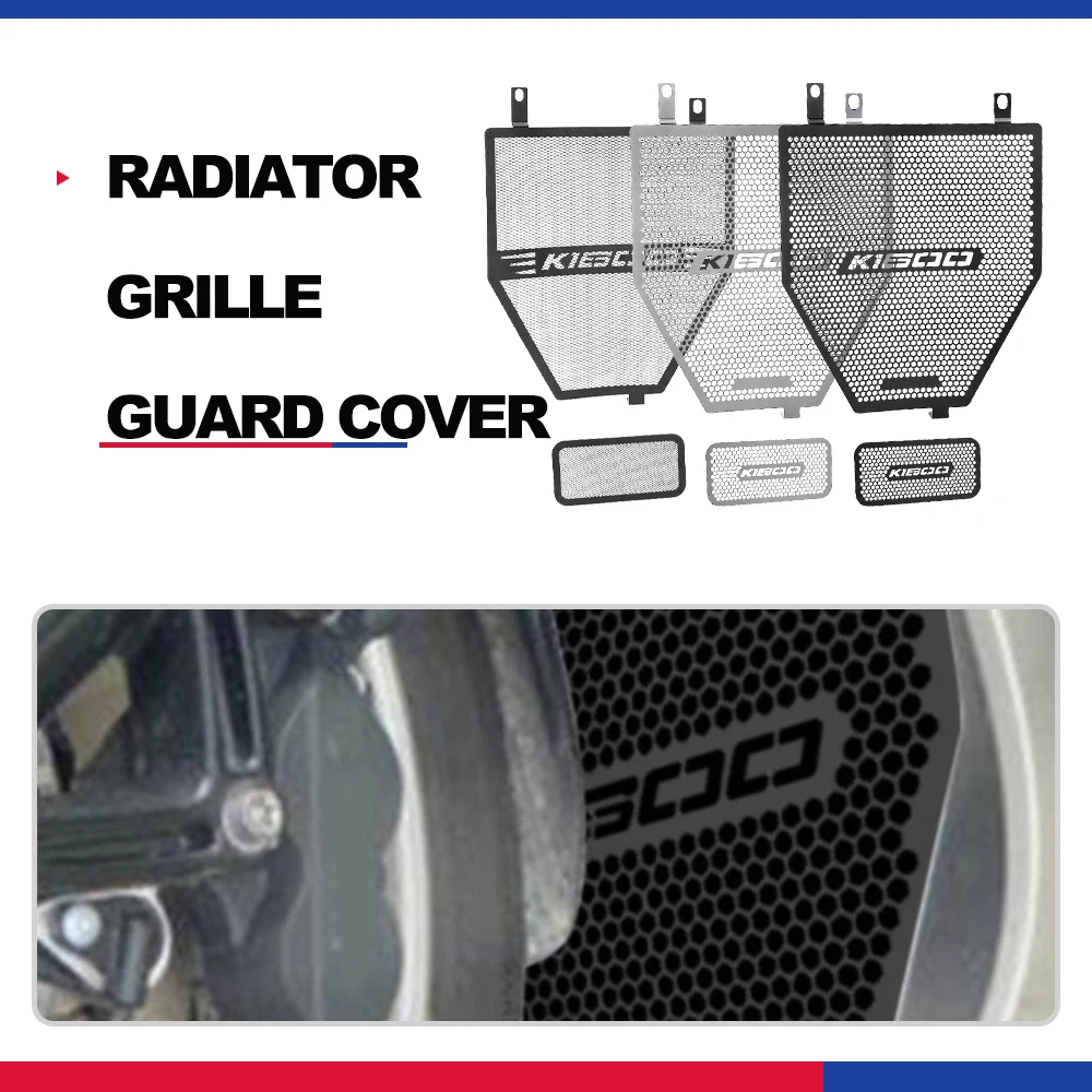 For BMW K1600 BAGGER K1600GT K1600GTL EXCL 2010 -2023 Radiator Guard Shield Protector Grille Cover Motorcycle Accessories