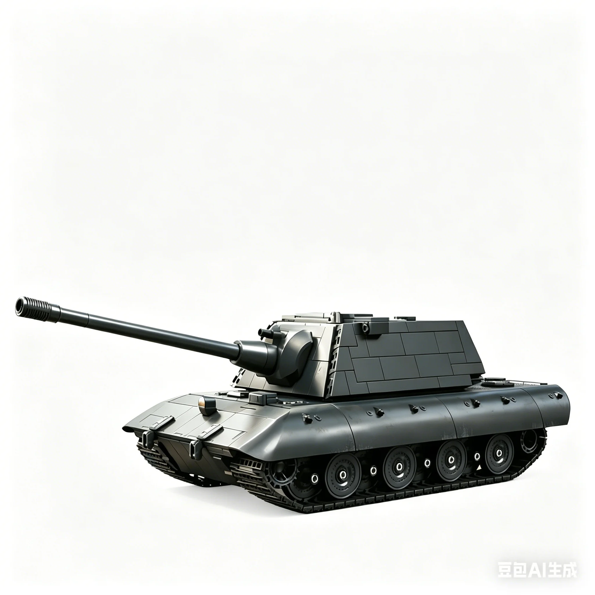

E-100 Heavy Tank Destroyer Military Building Blocks Model DIY Assembly Educational Bricks Toy Gift for Kids Boys Collectible
