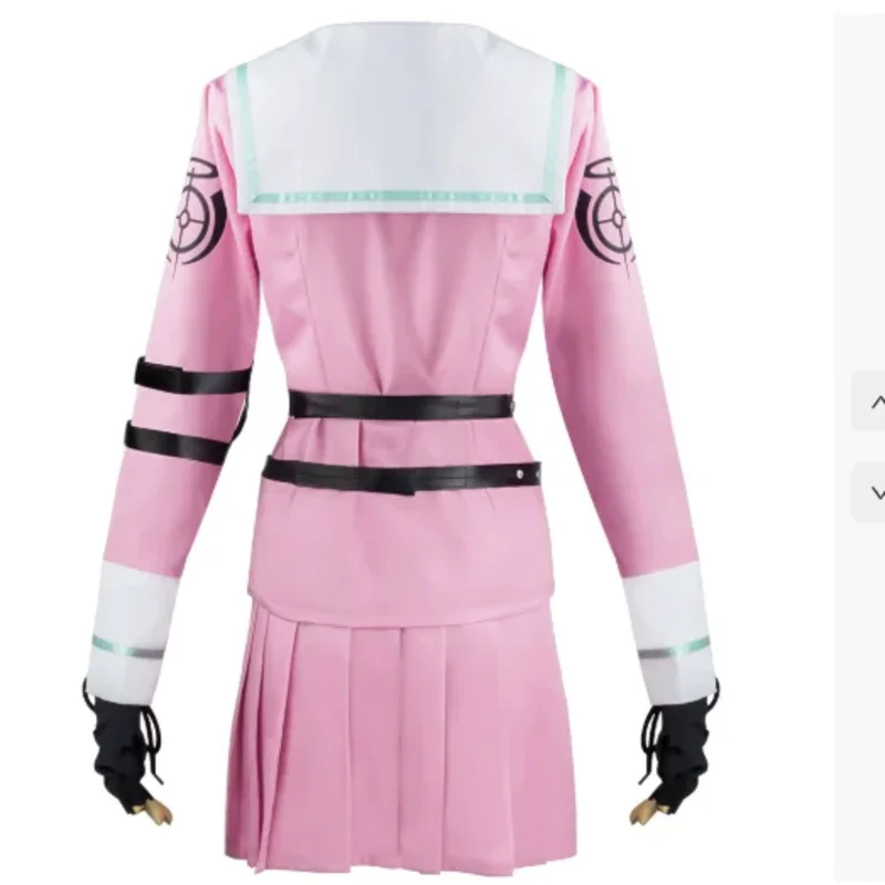 

CyDanganronpa для женщин и девочек, карнавальный костюм Iruma Miu Cos, женская униформа JK для Хэллоуина, тематические мероприятия, аниме Cons