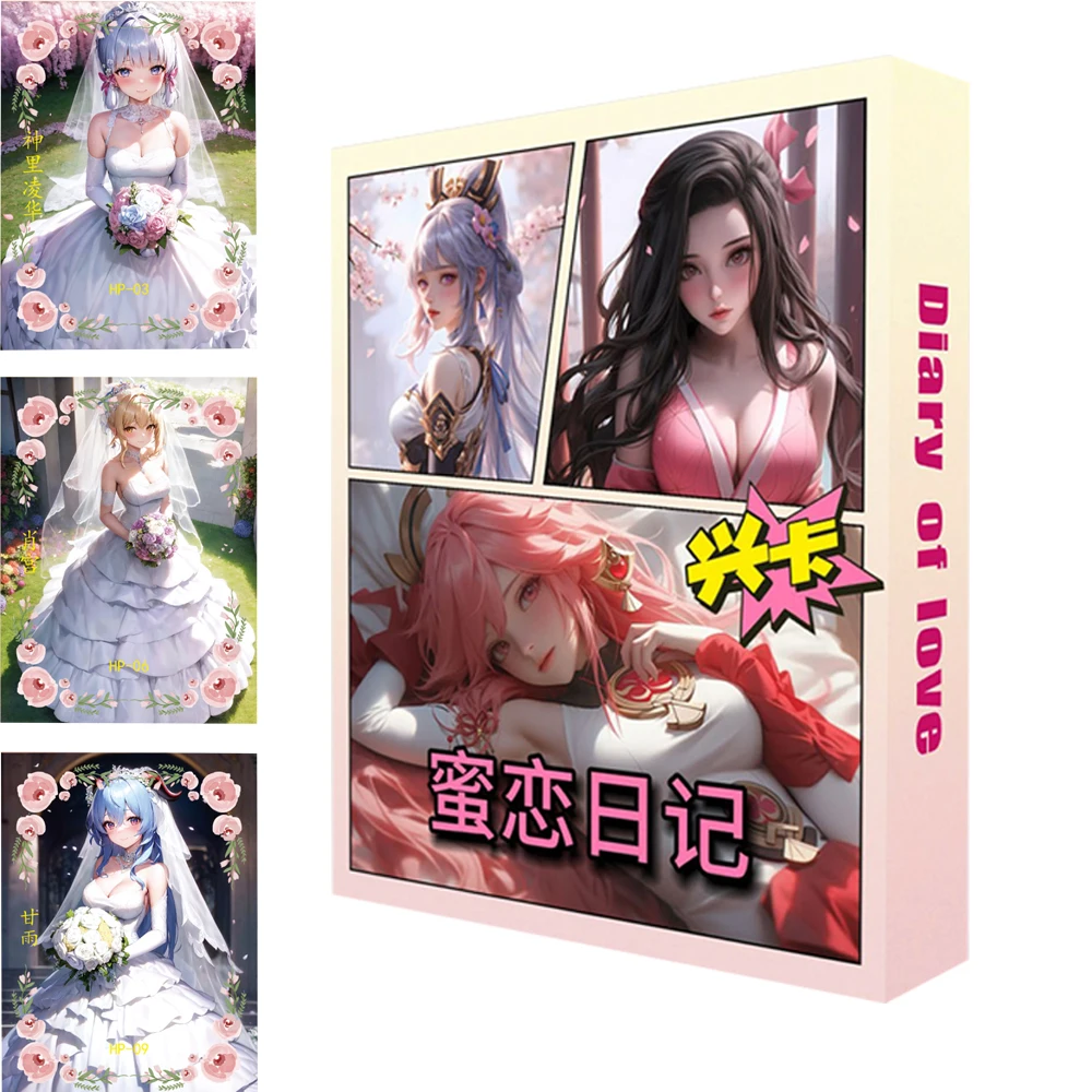 2024 Newest Goddess Story Collection Card Love Diary Beautiful Girl Party Games CCG TCG Booster Box Doujin Toys and Hobby Gifts