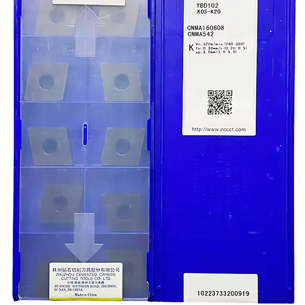 

ZCC CNMA160608 YBD102 YBD152 карбидные вставки токарный инструмент с ЧПУ токарные резцы инструменты для обработки чугуна 100% оригинал CNMA