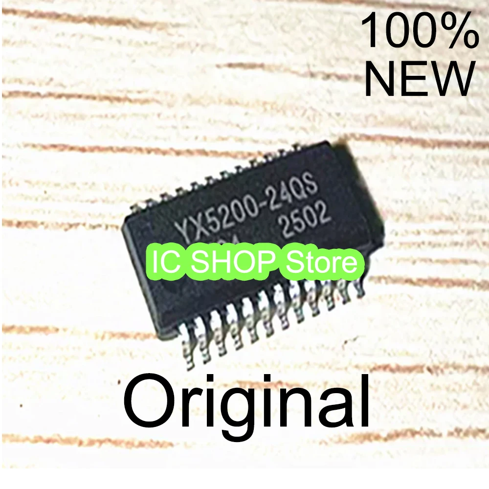 2pcs/lot  YX5200-24QS SOP  100% Original Brand New