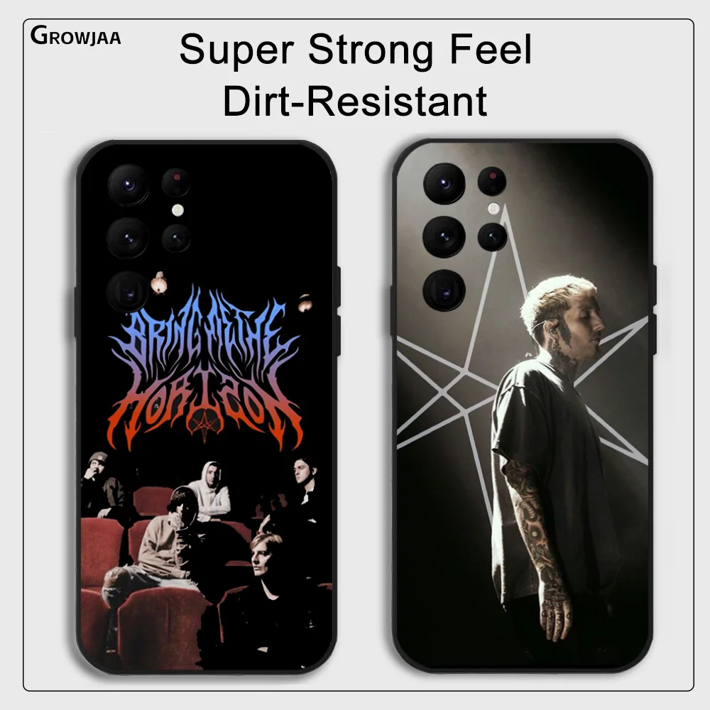 

Bring Me The H-Horizons BMTH Phone Case for Samsung Galaxy S24 Ultra S22 S23 Ultra S21 S20 5G Protective Silicone TPU Funda