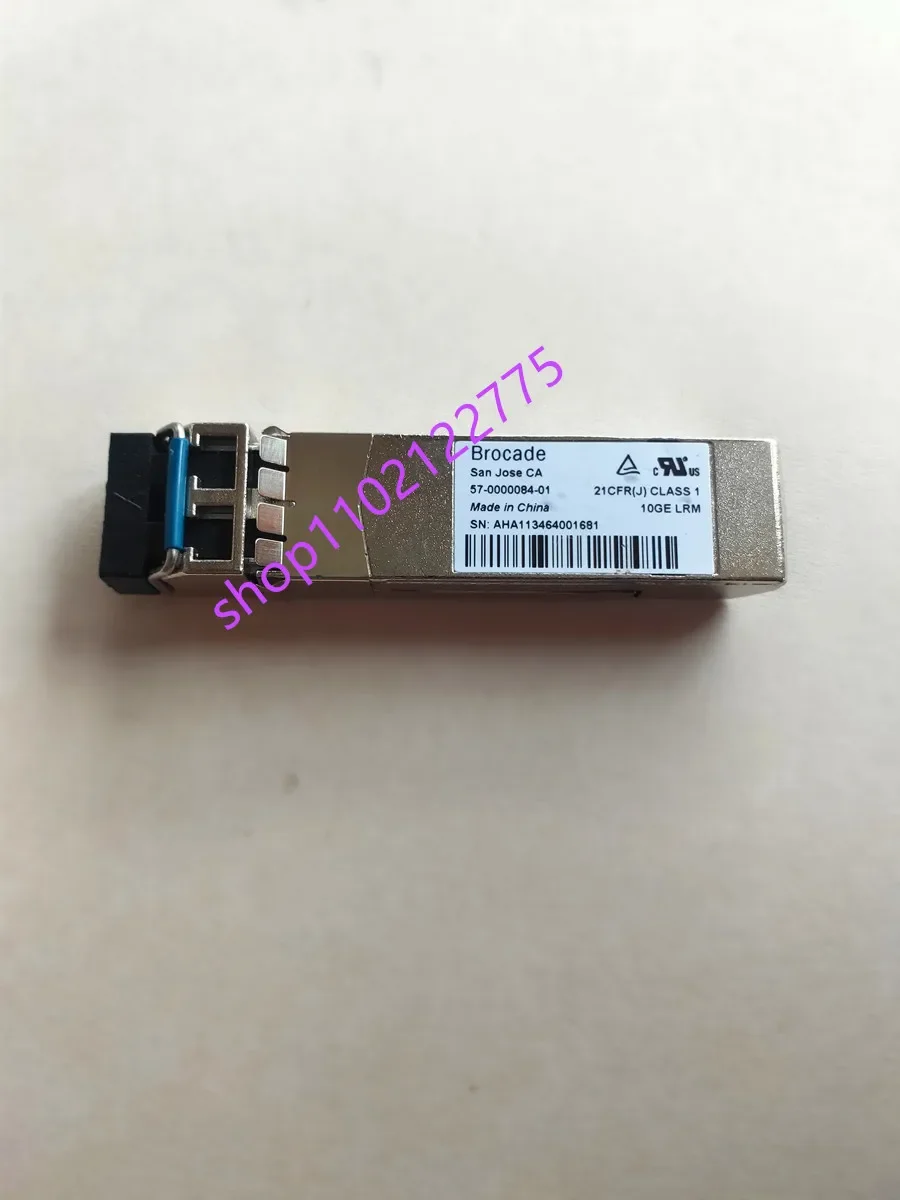 

Brocade 10GB SFP Module 57-0000084-01/LC-LC 10GE LRM Single-Mode Optical Transceiver/Brocade 10g SFP LRM