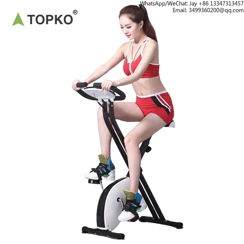 

Высококачественный велотренажер для дома, складной, с регулировкой скорости, для фитнеса и спорта