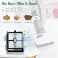 A23F-Replacement Brush Roller And Hepa Filters Set For Roborock Dyad Pro/Dyad Pro Combo Smart Wireless Wet Dry Vacuum Cleaner