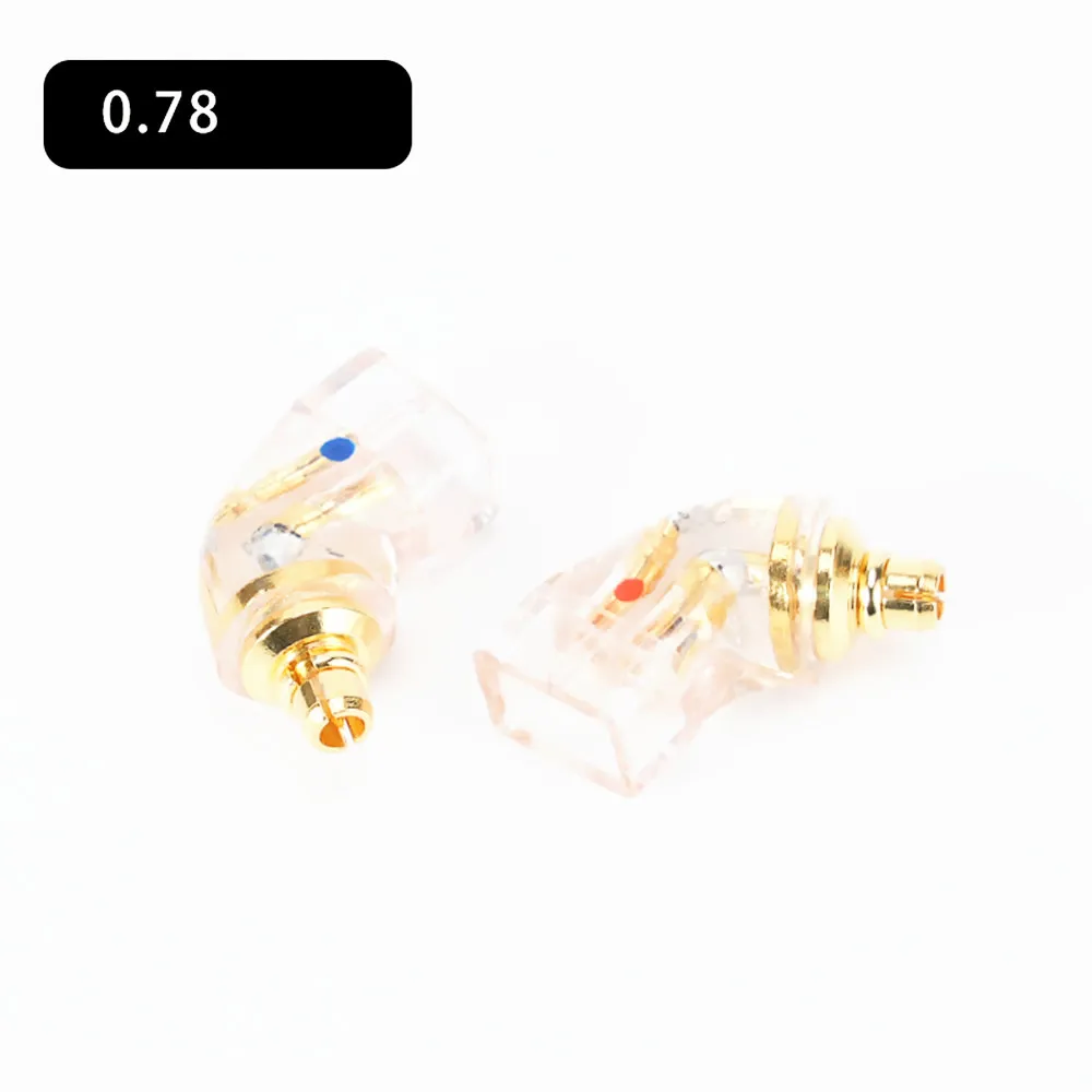 One Pair HIFI Headphone Plug Male to MMCX/0.78mm Female Converter Adapter MMCX/0.78 to N5005 IE900 IE200 IE300 IE600 Headphone