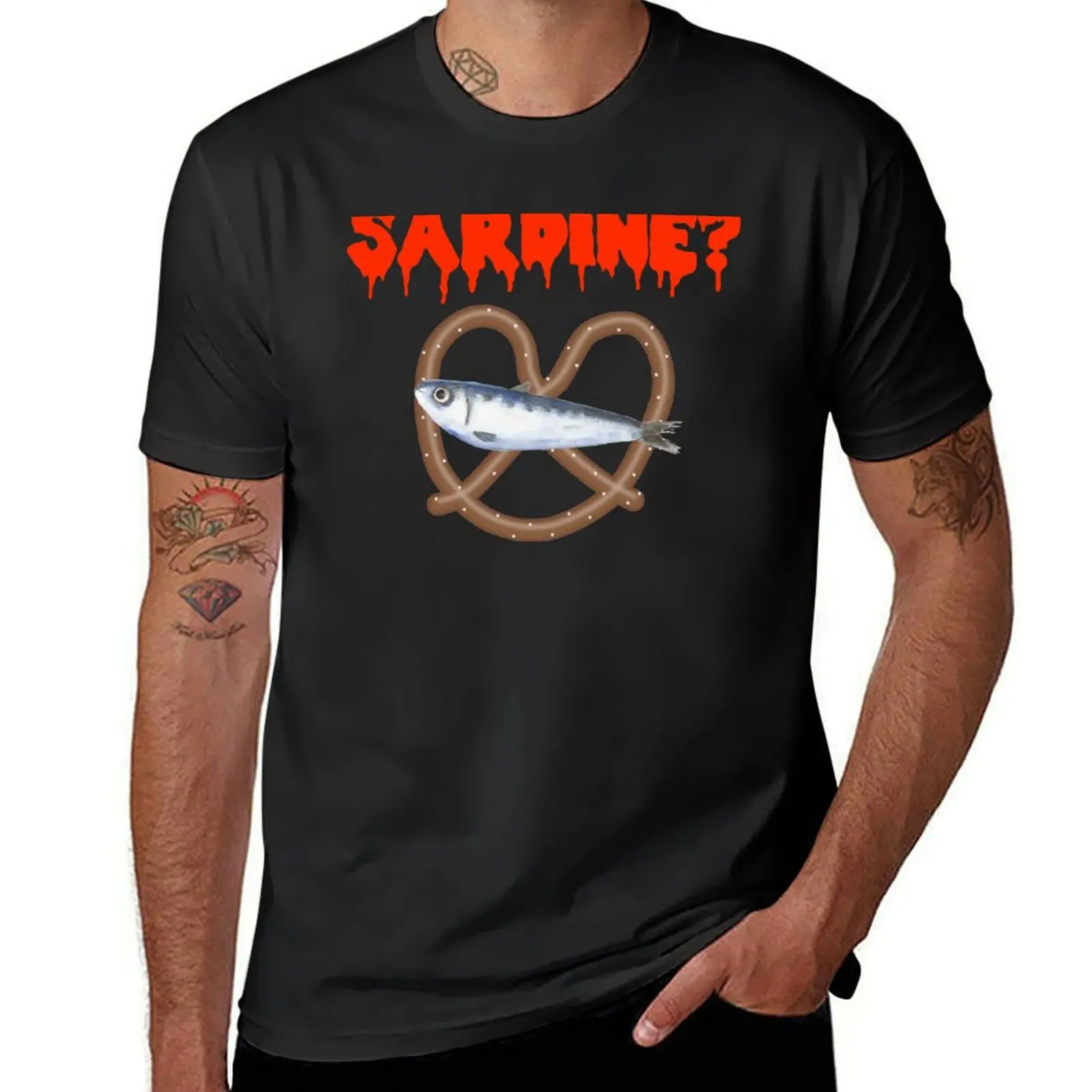 Sardine? T-Shirt customs funnys mens tall t shirts