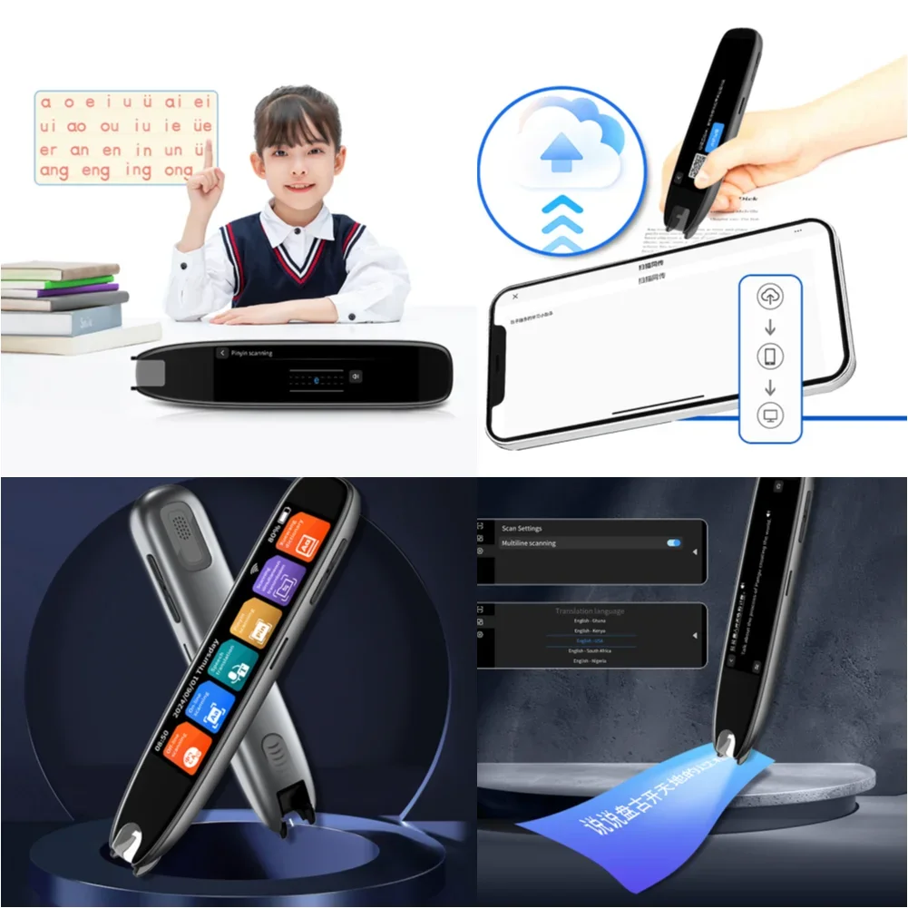 

S65 Translation Pen Scan Reader 142 Languages Smart Voice Translator Pen Digital International Dictionary For Teacher Students