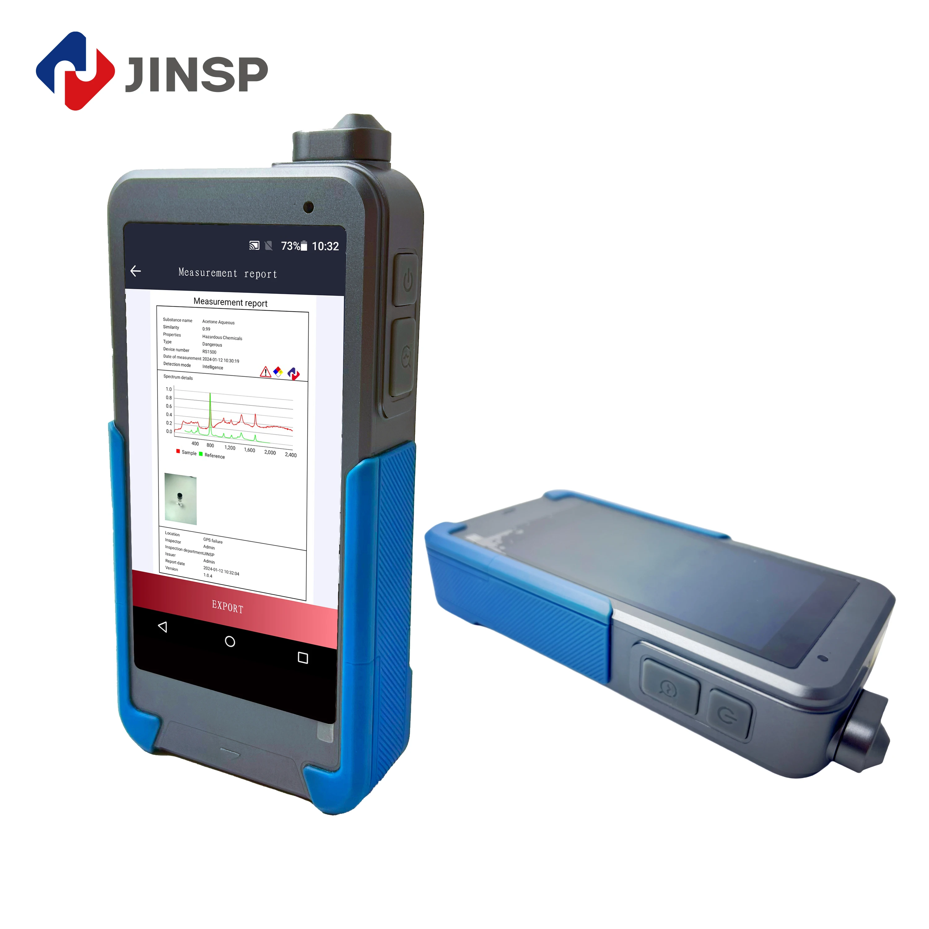 High Efficiency Micro Raman Spectrometers Handheld   for Chemicals and Drugs Detection