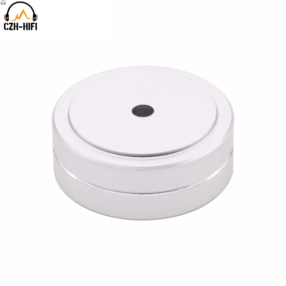 4 stücke 40x20 m CNC Gefräste Aluminium Verstärker Füße Stoßdämpfer Plattenspieler Füße Audio CD HIFI Isolation Füße pad AMP CD Plattenspieler – Detail 7