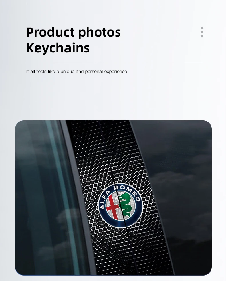 Alfa Romeo B-Stijl Stickers - Perfecte pasvorm