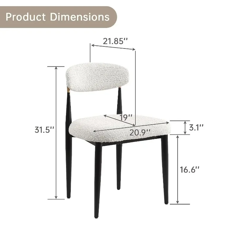 Solid wood dining chair household simple modern hotel restaurant chair back chair