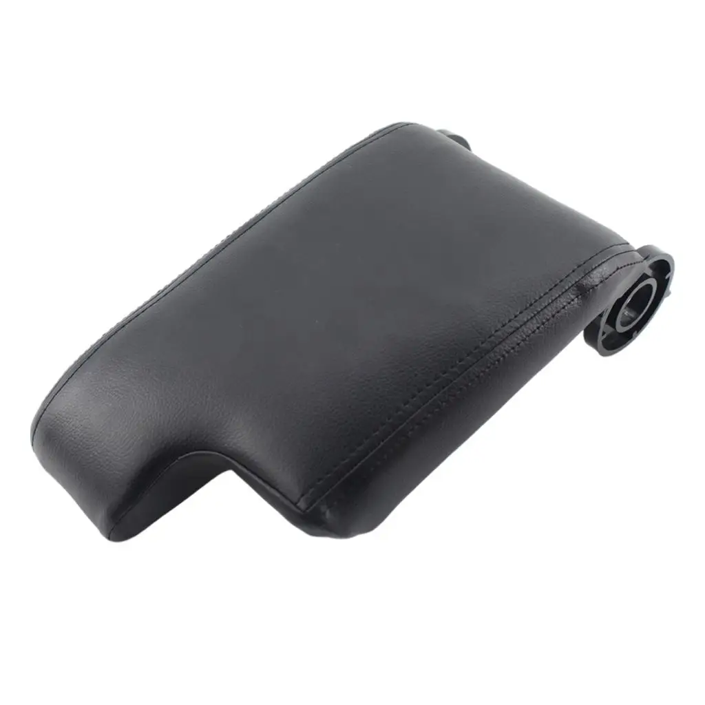 Armrest Storage Cover PU Leather Car Interior Center Console Handrail Box Lid for BMW M3 320i E46 99-04 323C