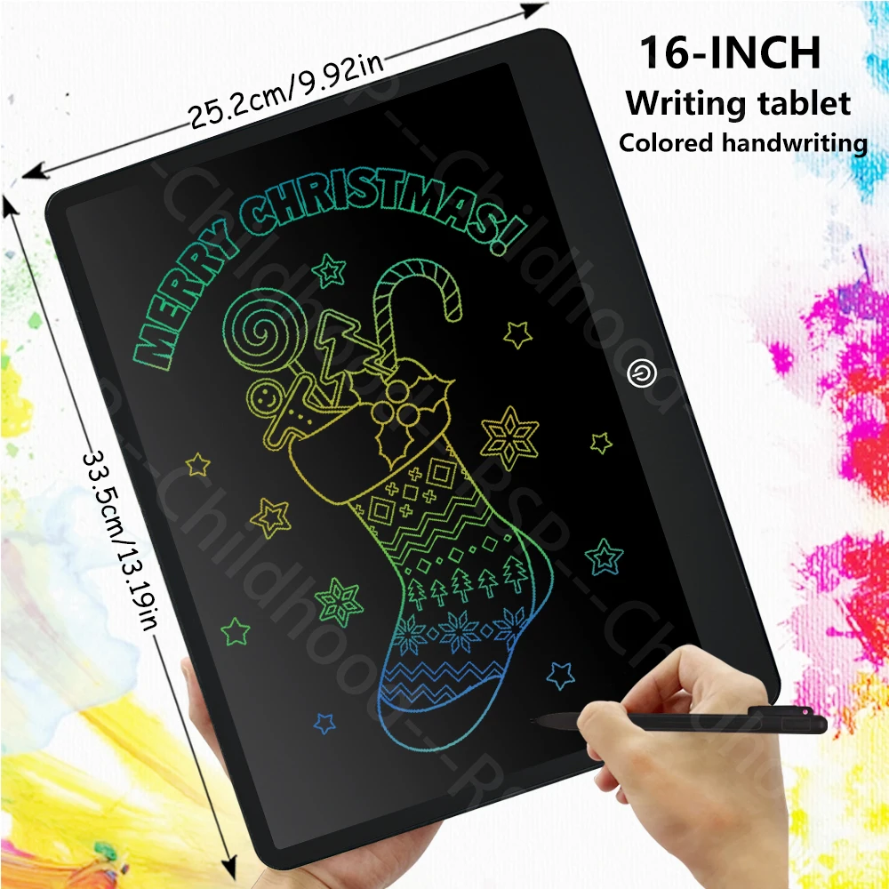 6.5/8.5/10/12/16-Inch LCD Tekentablet, Handschriftblok, Elektronische Schrijfbord, kinderen Kerstmis/Verjaardagscadeaus/Educatief speelgoed