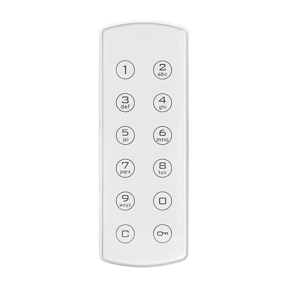 Waterproof Electronic Code Lock ABS For Smart Cabinet Lock IP65 With Type C Backup Power For File Drawer Outdoor Telecom Box