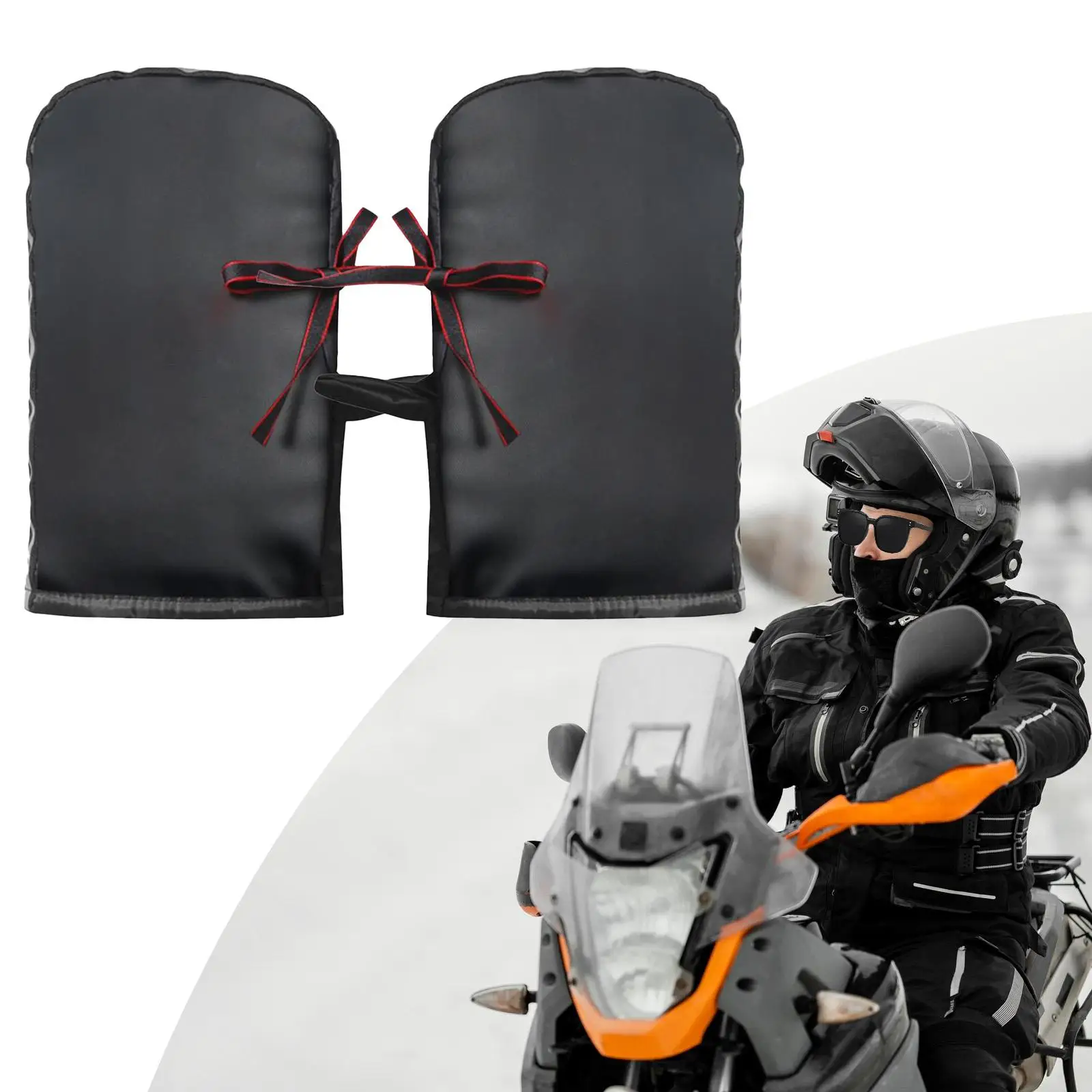 

Мотоциклетные перчатки на руль, муфта, теплая защита для электронного велосипеда, скутера