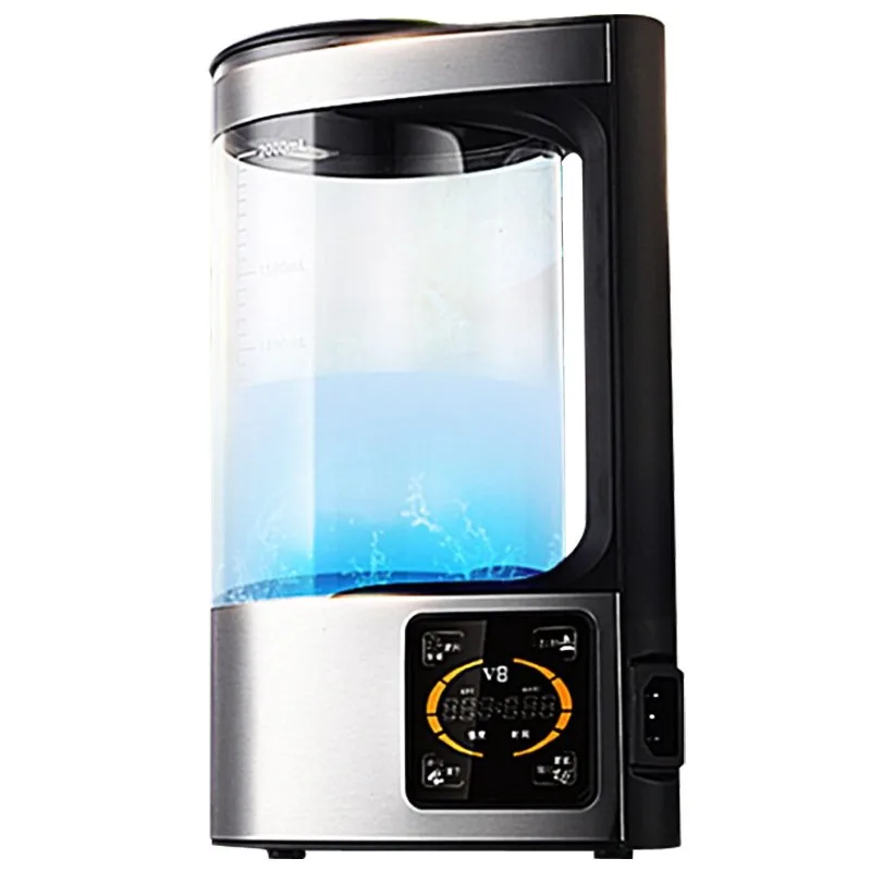 2L Hydrogen Water Generator  Electrolysis Alkaline Hydrogen Rich Water Machine for Home