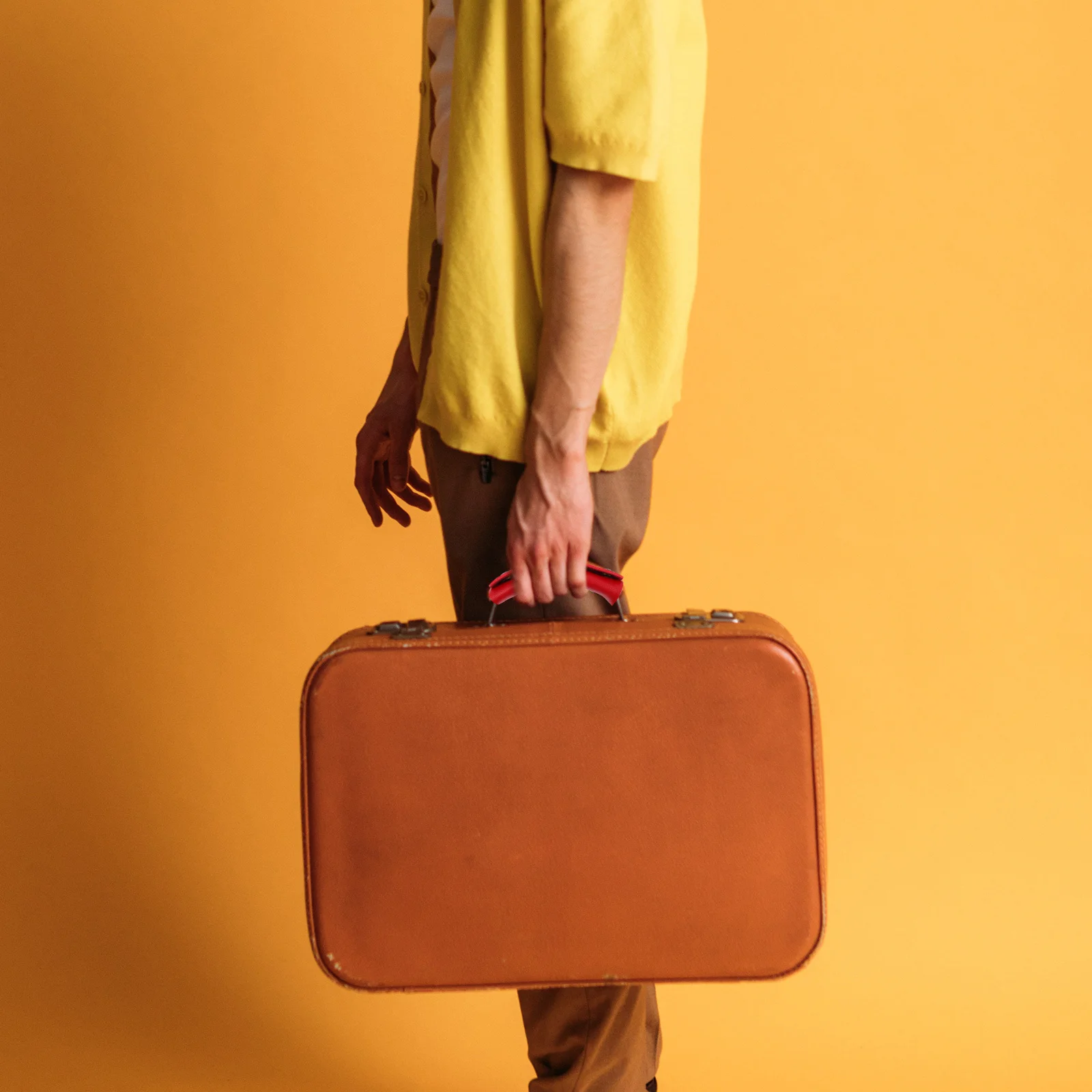 

2pcs Luggage Handle Wrap Cover For Suitcase Handbag Bag Handle Protector Padded Grip Comfort Travel Accessory Teaching Equipment