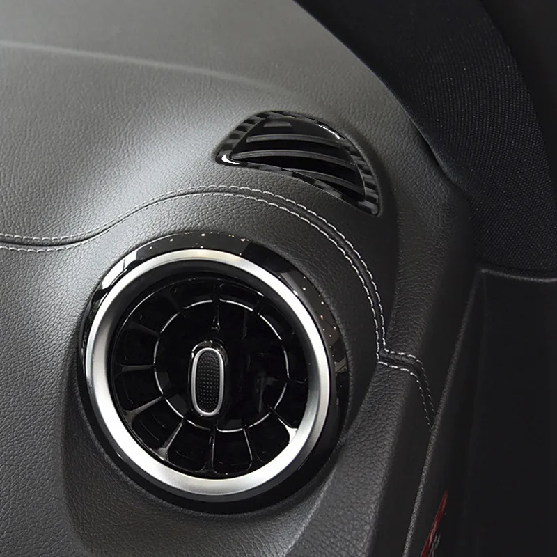 Carbon Fiber Instrument Air Outlet Decorative Sticker, for 2019-2022 Mercedes-Benz B-class Interior Modification Stickers