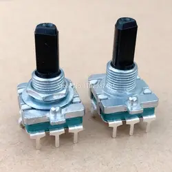 1 Piece EC16 Type Encoder Amplifier AV Signal Adjustment Switch 12 Positioning 12 Pulses 360 Degree Rotation Half Axis 20MM
