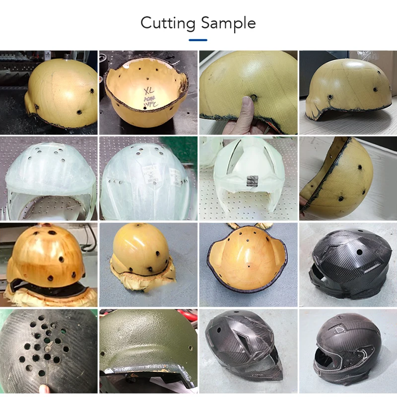 Metal Laser Cutting Machines Fiber Laser High Safety Level Three-dimensional Cutting Laser Cutting Machines Military Helmets