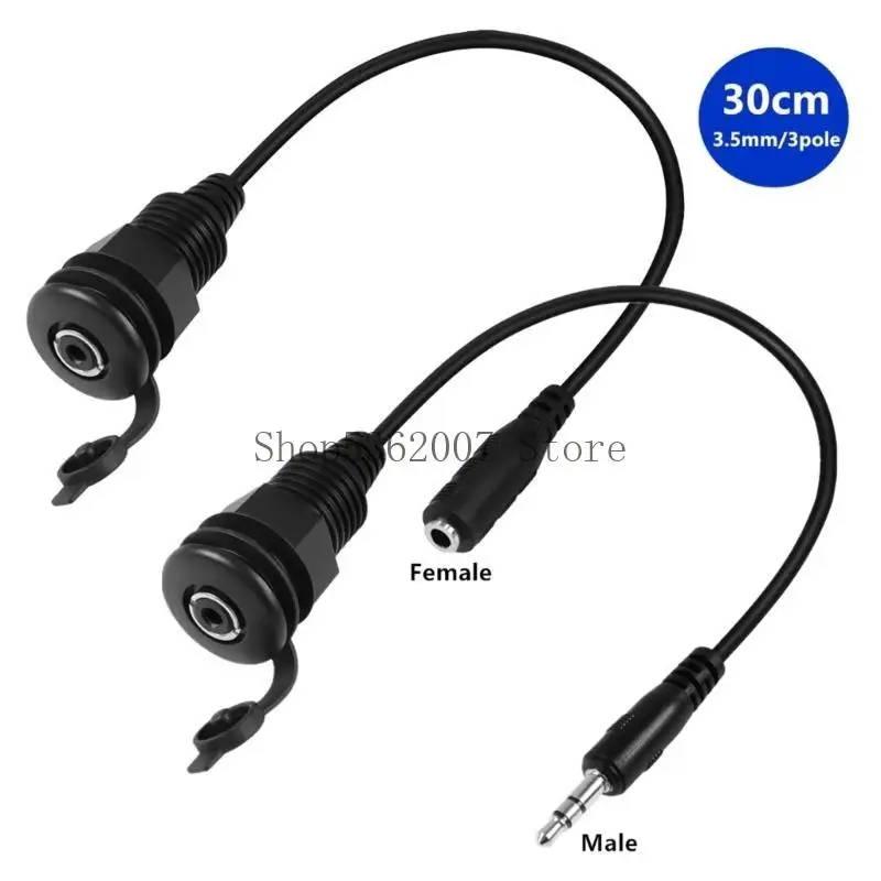 Надежность 3,5 мм TRS Connection Connection Music Cable для студийного офиса встраивание Mount 40JB