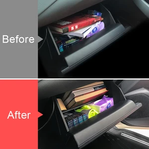 RIPA Crisher Co-Pilot des Autos, Regal-Trennwand, Handschuhrahmendivide, Toyota Corolla E210, 2019, 2020, 2021, 2022, 2023 Hybrid 8 Hauptverkaufshandschuhe Corolla Handschuh - №5