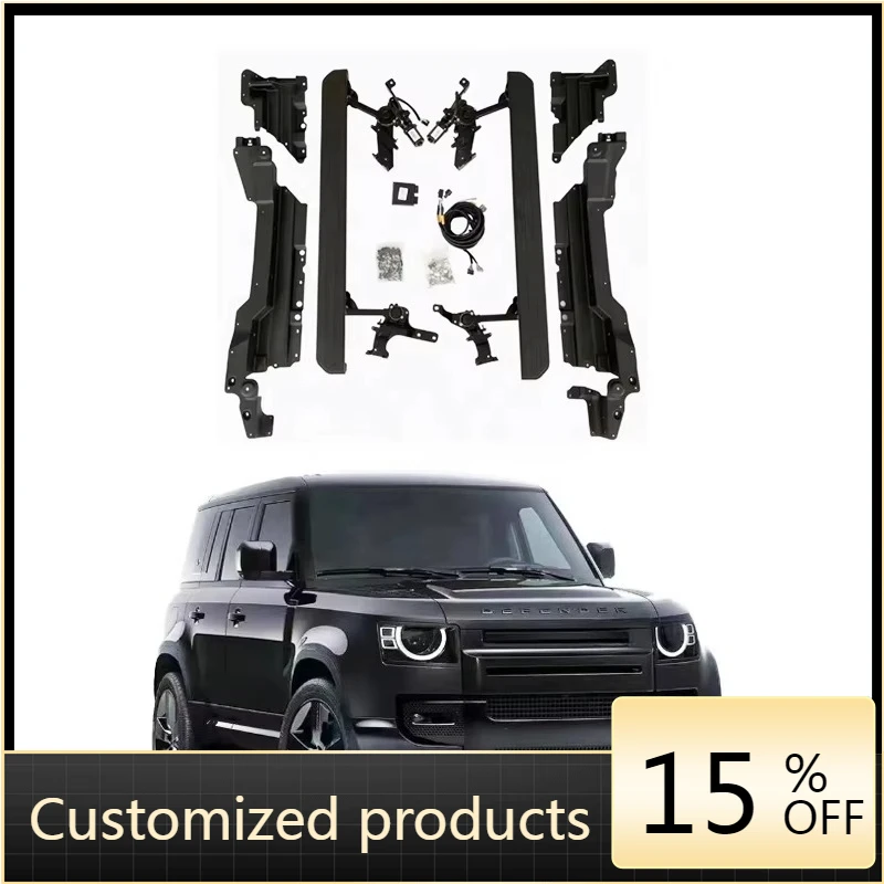 

Высокая экономичность и надежность 2021-2023 года. Оригинальная электрическая боковая ступенька для Defender 110. Автомобильные аксессуары. Автосистема кузова.