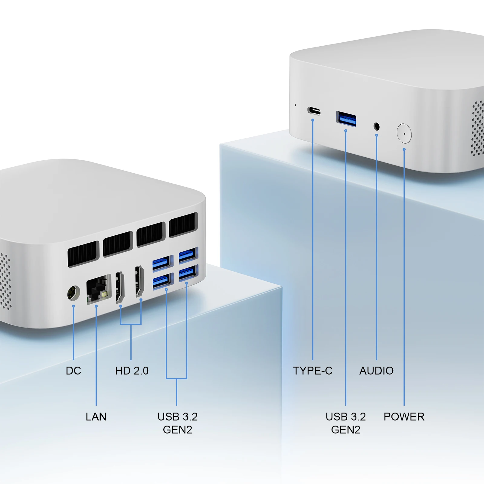 Mini PC Chatreey IT12M 1215U/6600H WIFI6 Windows 11 Ultra Small