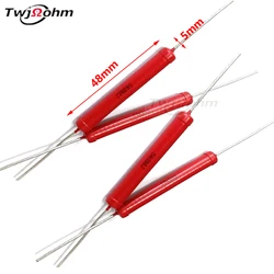 HVR80AH4805 Résistance à Film Optique D.lique, Glaçure de Verre Ohmique, 5W, Haute Tension, 50M100M100K150M200M300K500M, 2 Pièces