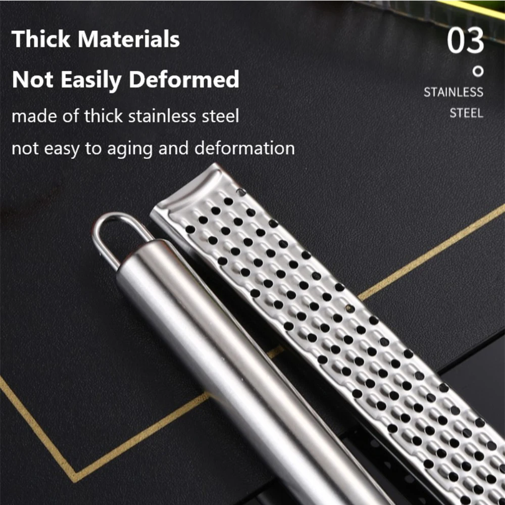 Cheese Grater Durable Wear Resistance Long Handle Best Seller Stainless Steel High Demand Convenient Hand Tools Kitchen Gadgets