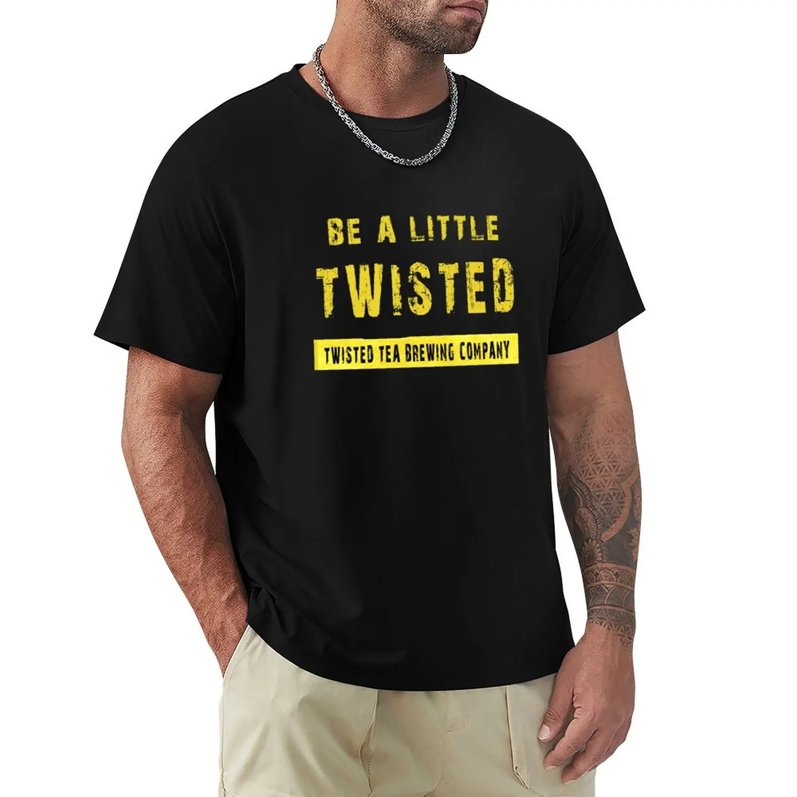 

Twisted TeaBest Design,Be a little twisted T-Shirt customs anime t shirts clothing for men