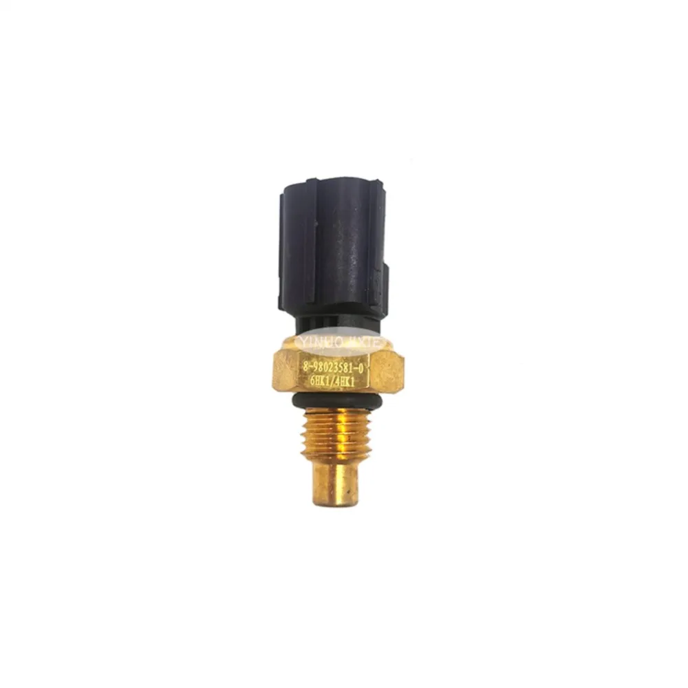 Excavator Accessories for Hitachi ZAX240-3 for Isuzu 4HK1 6HK1 for Hino J05 J08 Water Temperature Sensor 8-98023581-0