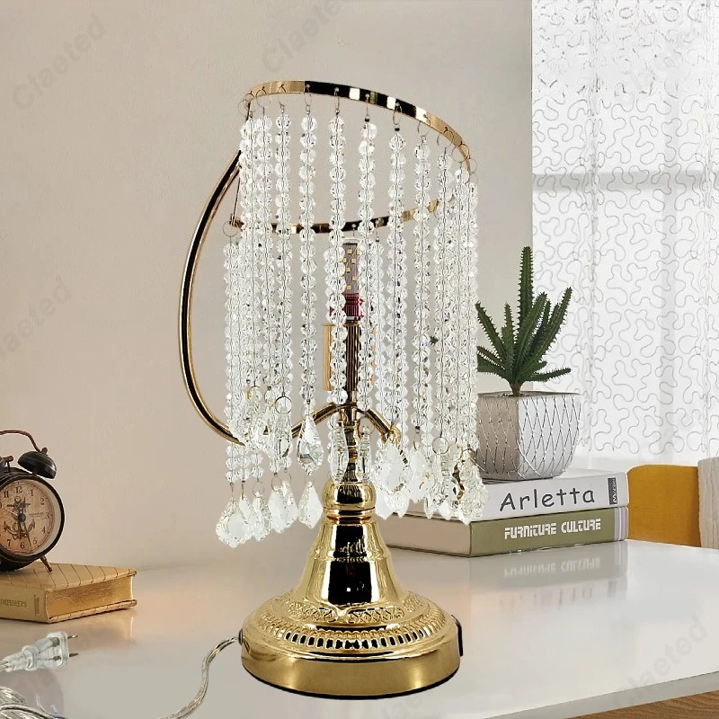 Creative Modern and Simple LED American Eye Protection Desk Lamp Living Room Study Room Bedside Decorative Lighting