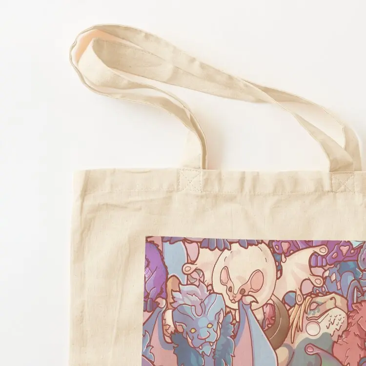 Monster Hunter Babies Tote Bag Women's handbag cute pouch bag Lady bags tote bag custom